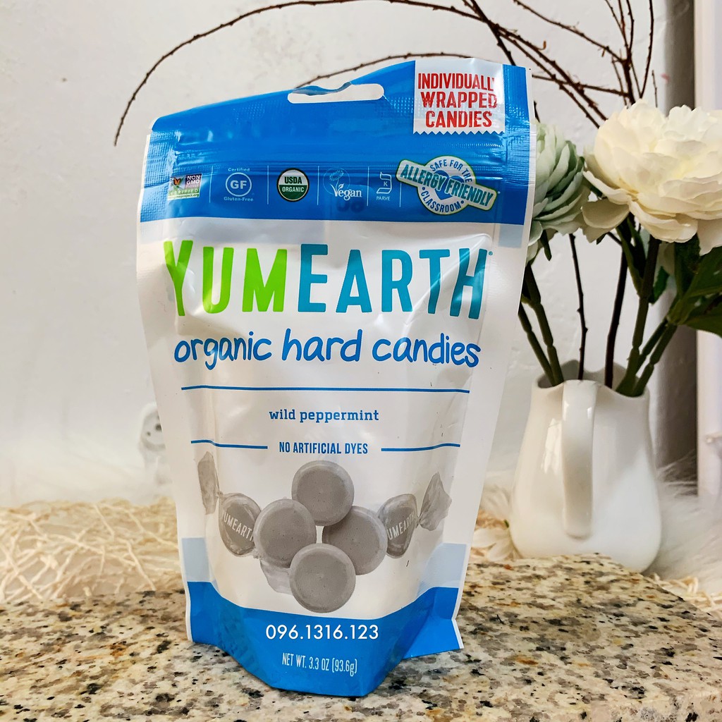 Kẹo viên hữu cơ Yum Earth 93.6g