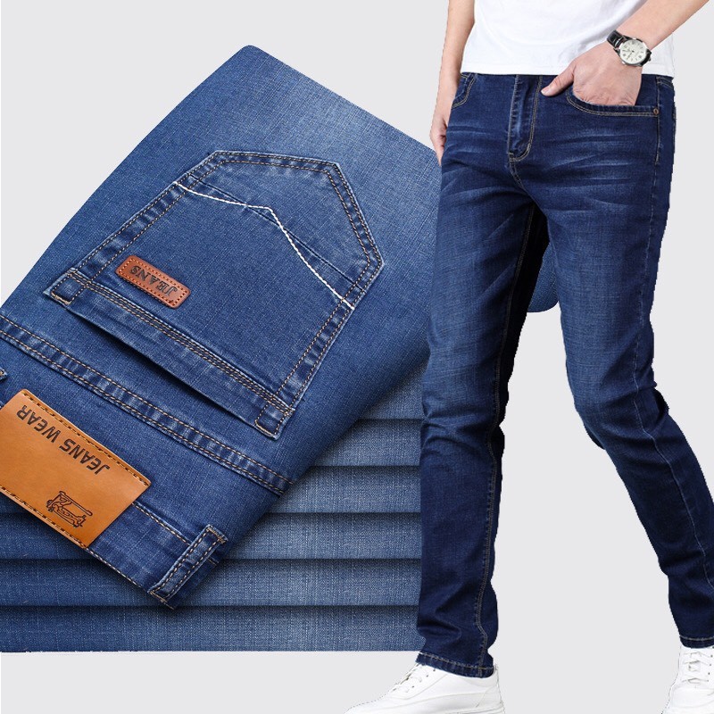 QUẦN JEANS NAM DÀI TRƠN SIÊU CO GIÃN❤️ ❤️ ❤️ | BigBuy360 - bigbuy360.vn