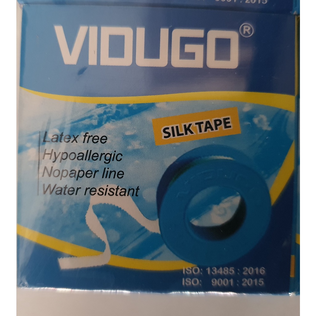 Băng Keo Lụa VIDUGO, VITAS'GO Khổ 1.25 cm  Độ Dài 400cm