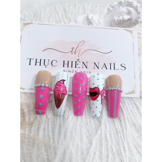 Móng up thiết kế (nails box design)