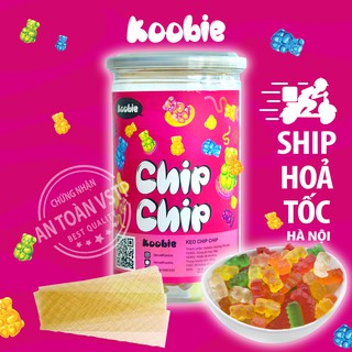 Kẹo Chíp Chíp nhiều vị Koobie 500g, đồ ăn vặt ngon an toàn vệ sinh, giao hàng Hà Nội siêu tốc