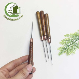 Cây dùi đục - dùi mũi nhọn cán gỗ 16cm
