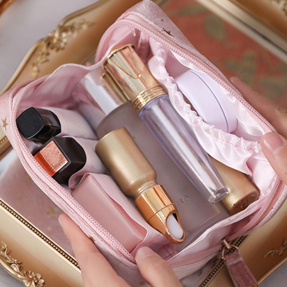 MOCHO Túi Đựng Đồ Trang Điểm In Họa Tiết Ngôi Sao Thời Trang Cho Nữ