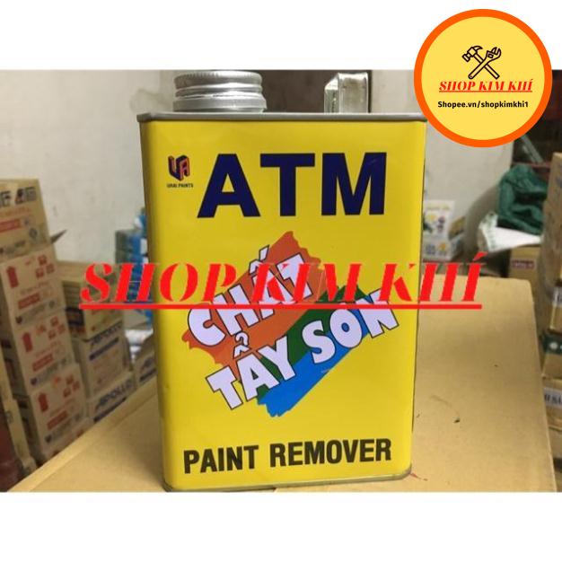 Chất tẩy sơn ATM loại 875ml màu vàng