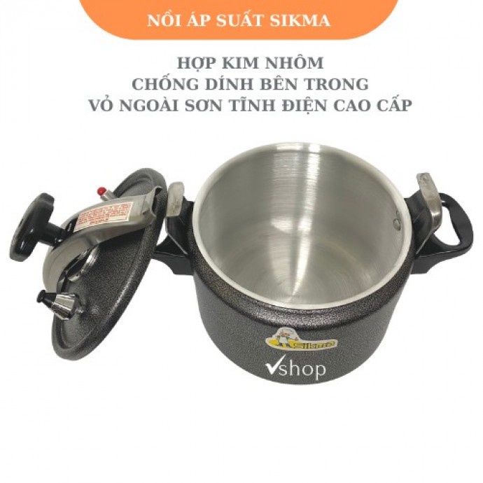 Nồi áp suất ga Sikma 18-20-22-24