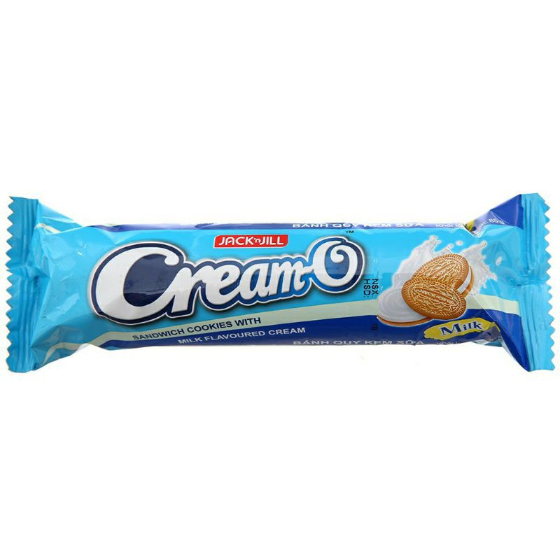 Bánh Quy kem Cream-O Socola, vani, sữa, dâu 85Gr