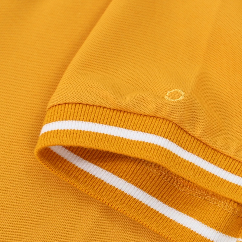 Áo polo ngắn tay Nam Owen Cotton Bodyfit Vàng - APV220296