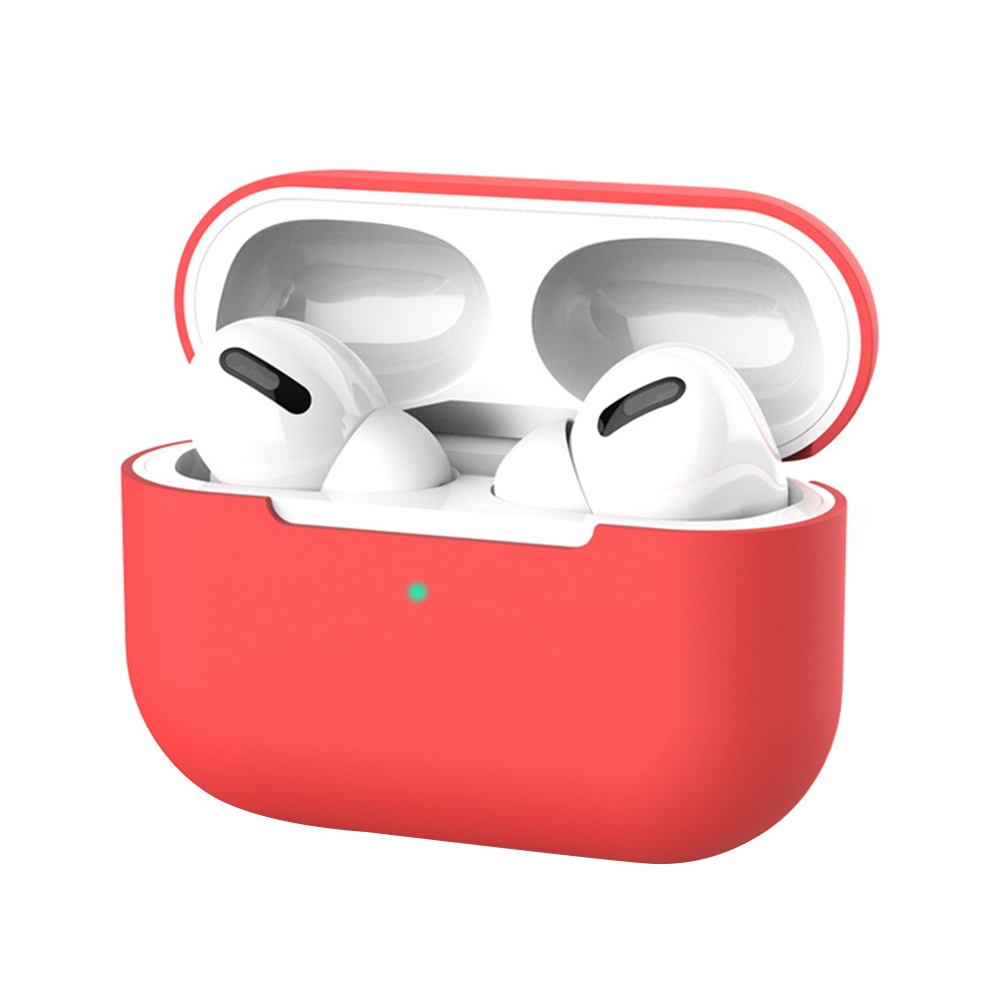 Vỏ bảo vệ hộp sạc tai nghe Airpods pro 3 Bluetooth bằng silicon màu cầu vồng thời trang độc đáo