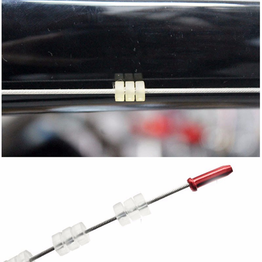 Gofidin 20/40 Vòng Đệm Silicon Trong Suốt Cho Dây Phanh Xe Đạp