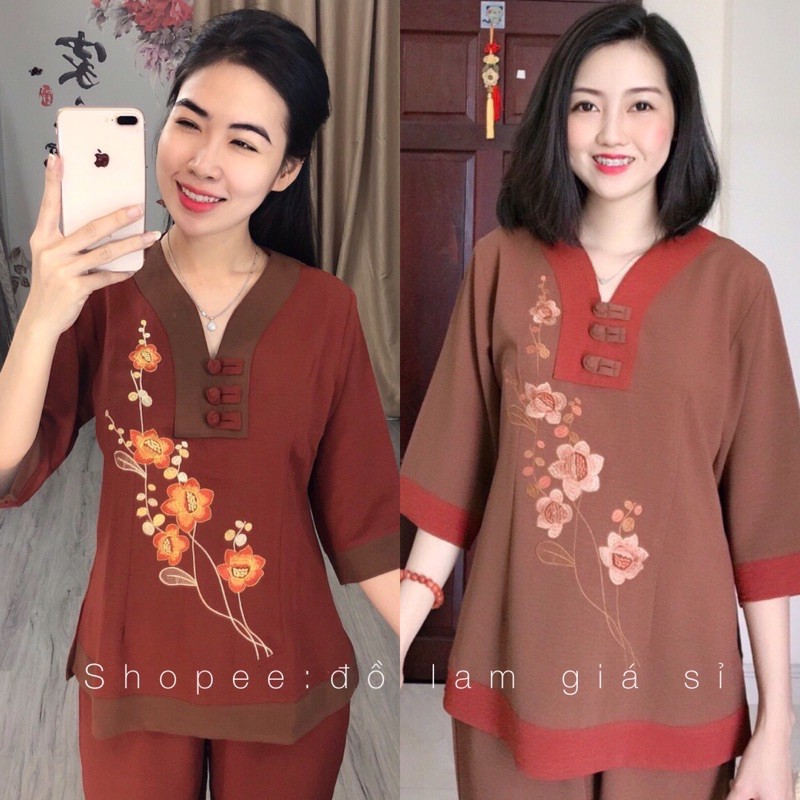 Áo Lam Đi Chùa # BÀ LAI 3 NÚT THẮT VẢI ĐŨI GIÁ RẺ VÔ ĐỊCH