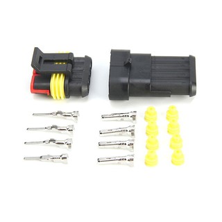 Jack kết nối 4P cao cấp dùng cho lắp ráp đèn điện