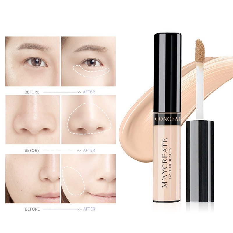 Kem che khuyết điểm M'AYCREATE Cover Perfection Tip Concealer - Hàng nội địa Trung
