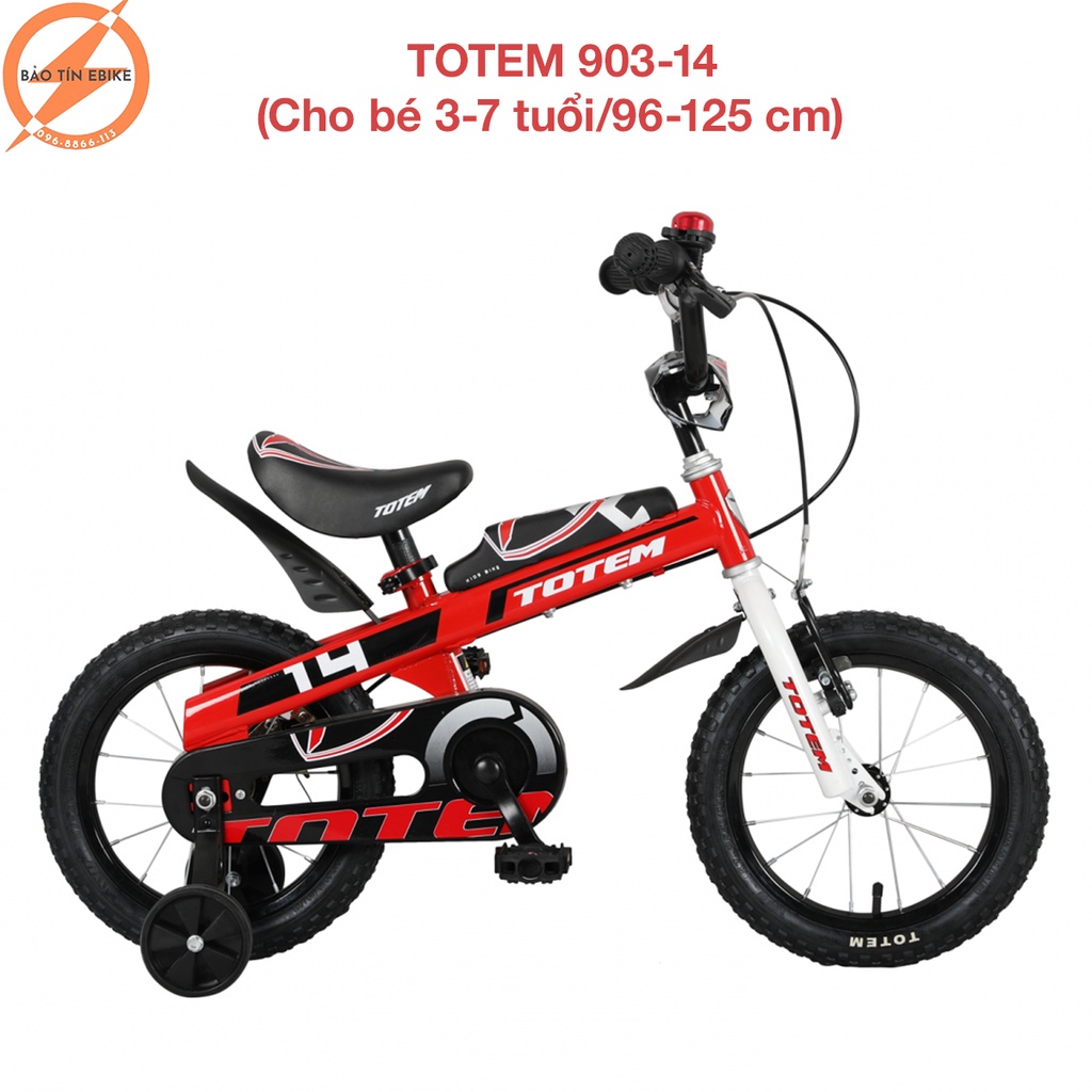 Xe đạp trẻ em cao cấp Totem 903 903-14 xe đạp thể thao cho bé trai 5 tuổi đến 8 tuổi  [CHÍNH HÃNG]