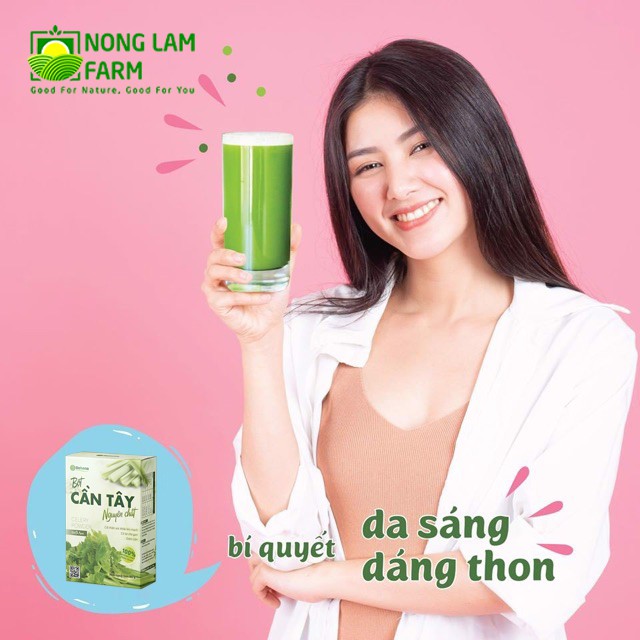 Bột Cần Tây Behena - Cần tây Giảm Cân - Giảm cholesterol - Cải Thiện sức khoẻ Tim Mạch - Hộp 50gr