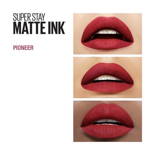 Son kem chuẩn lì giữ màu 16h super stay matte ink maybelline newyork 5ml các màu:15,20,25,30,155,175,320,325,330,335,340