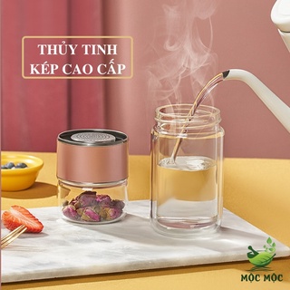 Bình trà thủy tinh nhập khẩu Mộc Mộc