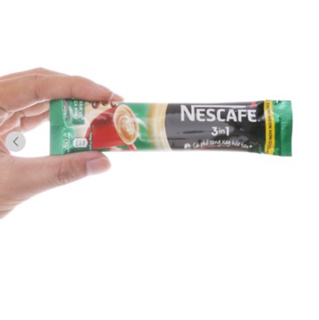 Cà phê hoà tan Nescafe 3 in 1 đậm vị cà phê bịch 728g (46 gói x 17g)