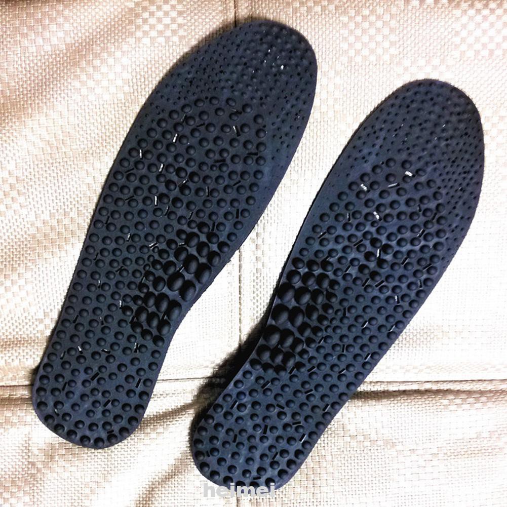 (Hàng Mới Về) Miếng Lót Giày Mát Xa Chân Bằng Nhựa Thông Thoáng Giúp Chăm Sóc Sức Khỏe
