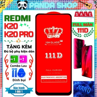 Kính cường lực redmi k20 / k20 pro dán full màn hình 111D trong suốt - Độ cứng cực cao bảo vệ điện thoại vỡ màn hình.