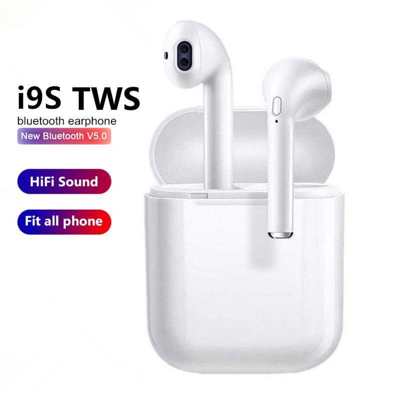 Tai Nghe Không Dây I9s Tws Bluetooth 5.0 Mini Kèm Hộp Sạc Cho Điện Thoại Thông Minh