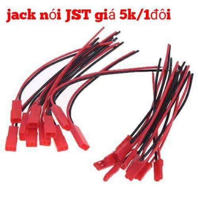 Jack nối 2 JST & SM2P - 10cm ( 1 đôi  )