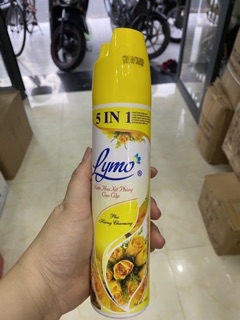 XỊT PHÒNG CAO CẤP LYMO CHAI LỚN