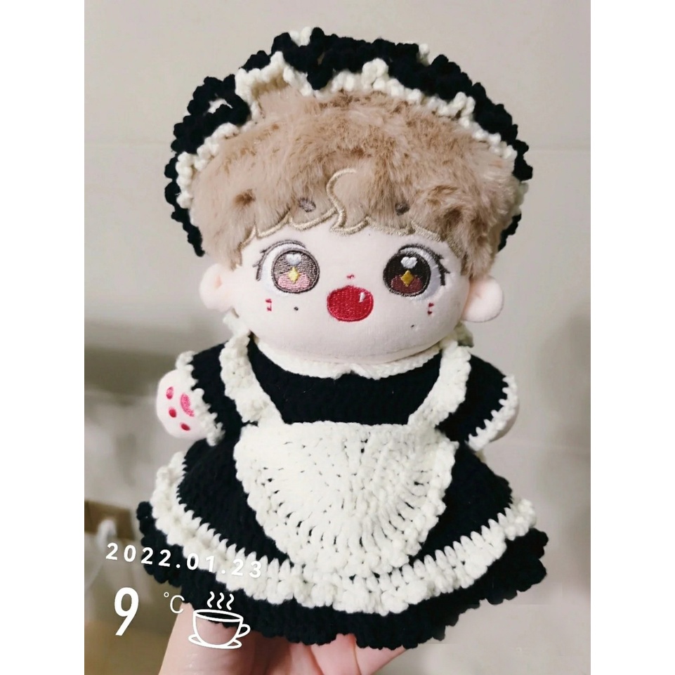 Outfit doll 20cm - Váy hầu gái