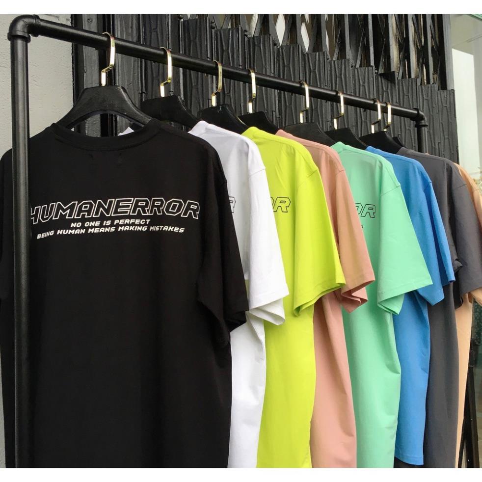 Áo thun VENDER Basic Tee - Human Error, dáng rộng ( V23)