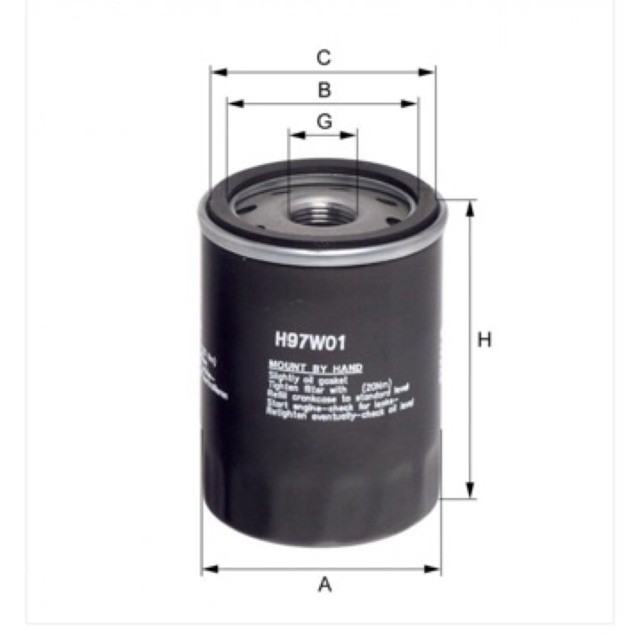 Lọc dầu Động cơ SUZUKI GRAND VITARA, VITARA II, SWIFT