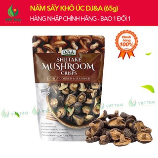 Nấm Hương Sấy Giòn DJ&A Úc ( 65G ) Thơm ngon giòn rụm