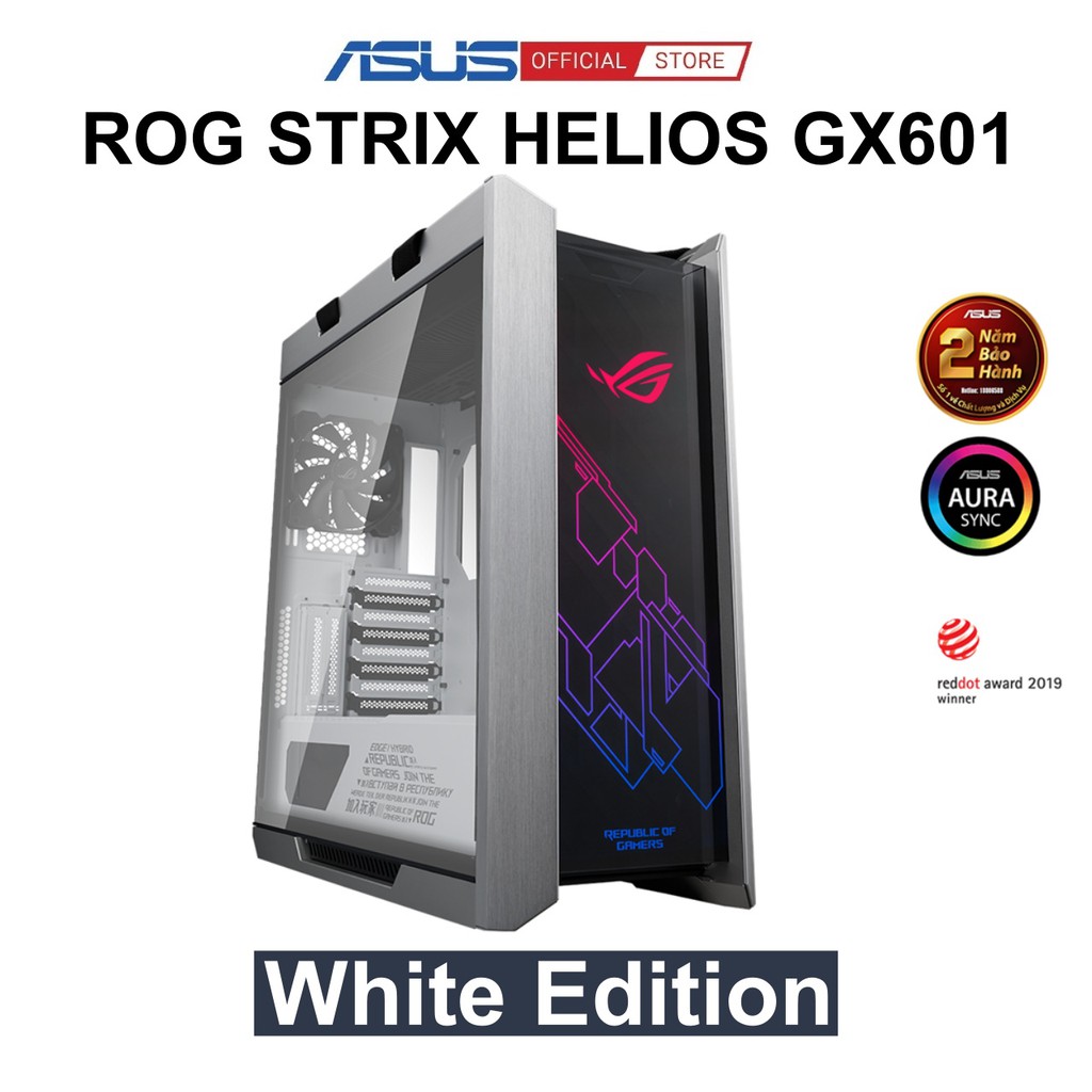 Vỏ case ASUS ROG Strix Helios GX601 (Black / White Edition)