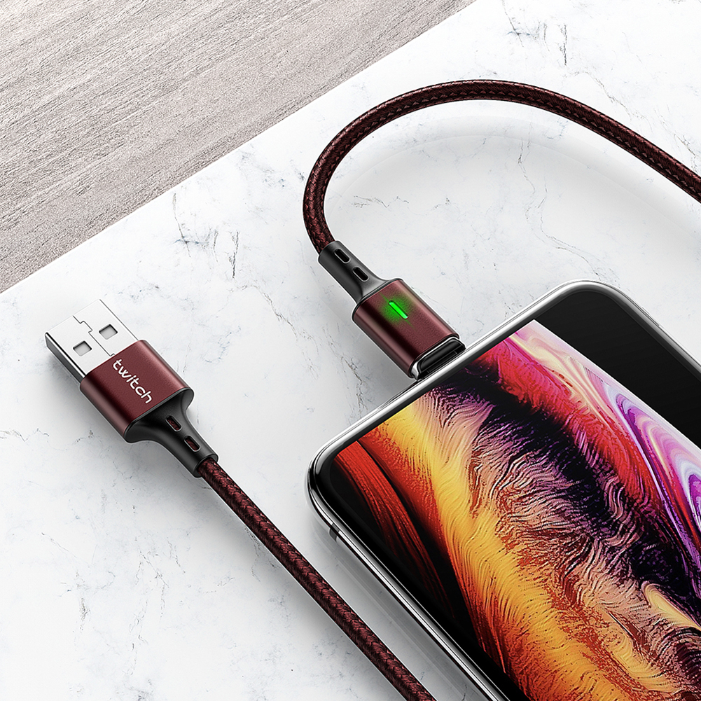 IPHONE ANDROID Dây Cáp Sạc Nam Châm 3a Micro Usb Type C Chất Lượng Cao