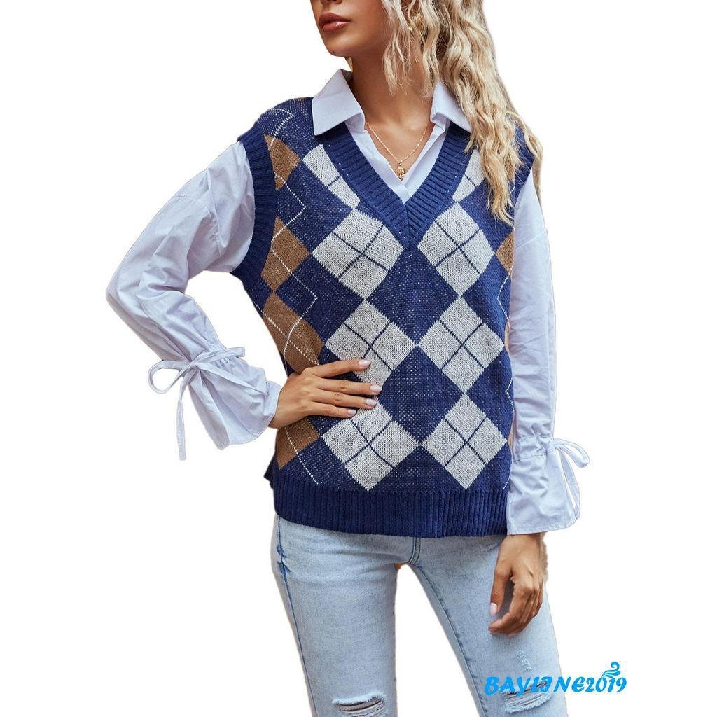 Áo Khoác Nữ Cộc Tay Cổ Chữ V Sọc Ca Rô Đáng Yêu