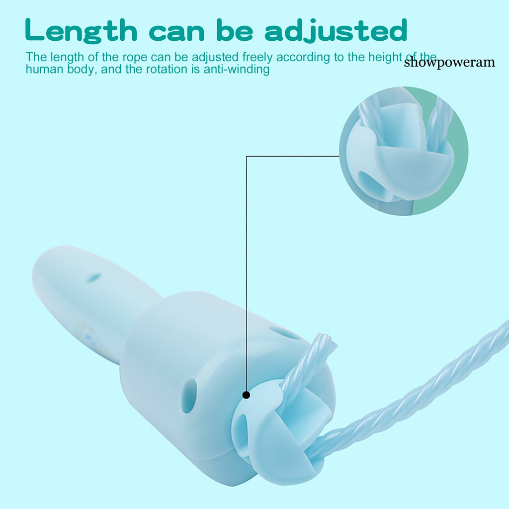 Dây Nhảy Tập Thể Dục Đếm Số Kiểu Hoạt Hình Dễ Thương Dành Cho Bé Mẫu Giáo