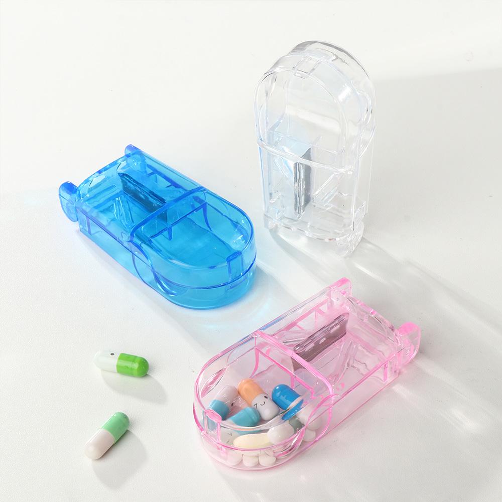 Hộp Đựng Thuốc / Vitamin Bằng Nhựa Chia Ngăn Tiện Dụng