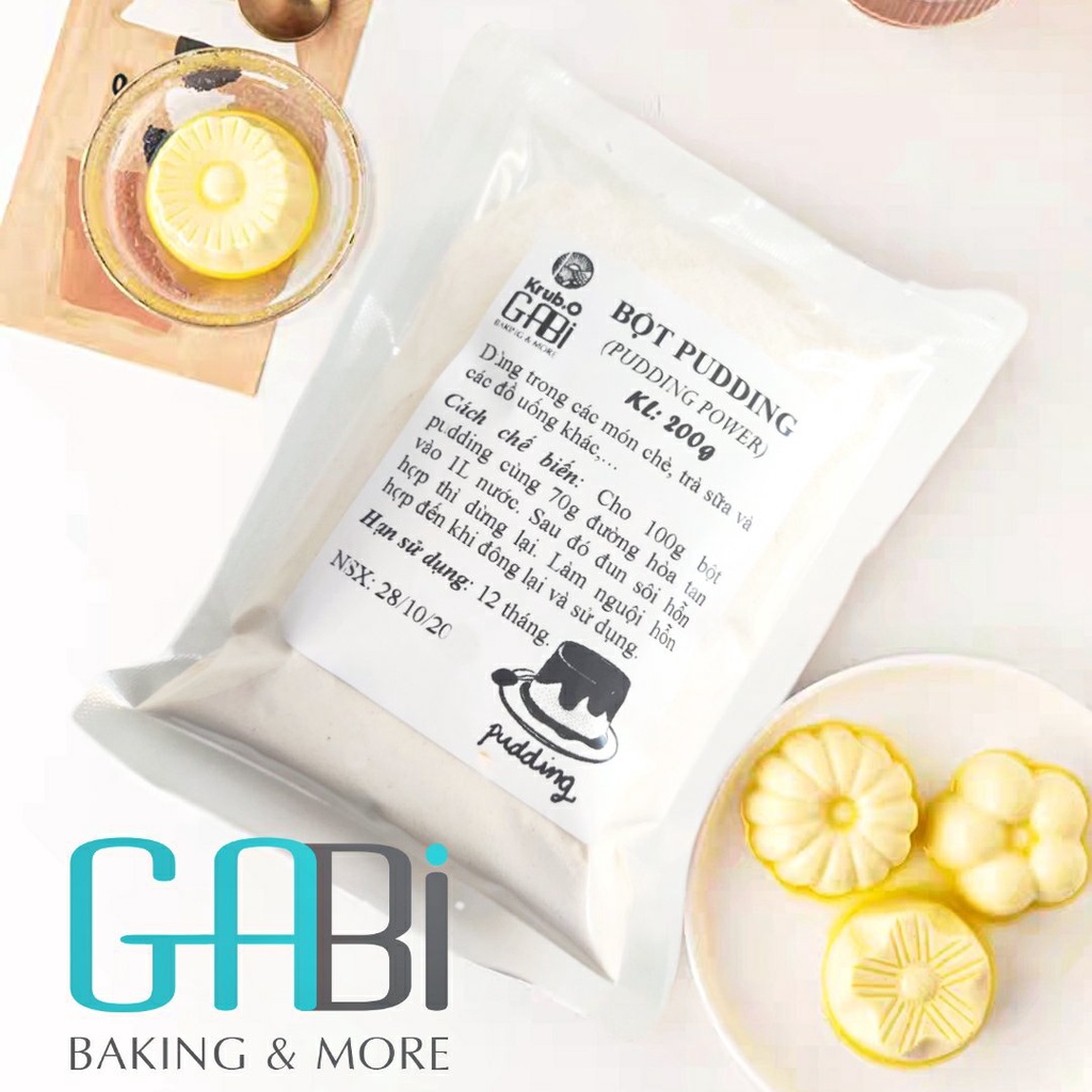 200g Bột Pudding (Pudding Powder) Krub.O