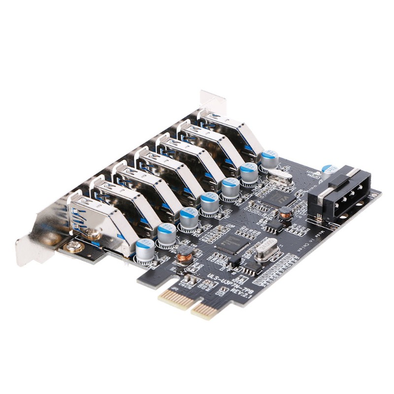 Card Chuyển Đổi Usb 3.0 Sang 15-pin Sata 7 Cổng | BigBuy360 - bigbuy360.vn