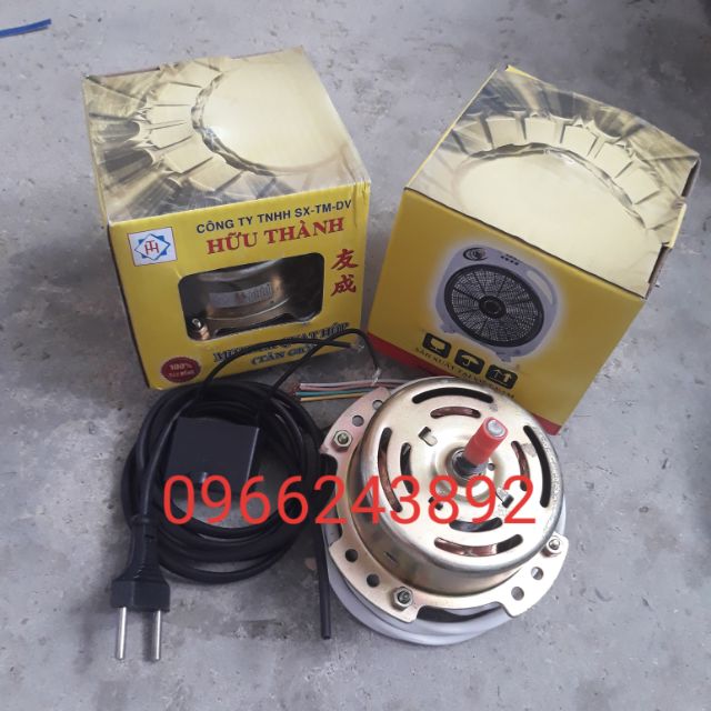 mô tơ quạt tản Hữu Thành tặng kèm dây và tụ
