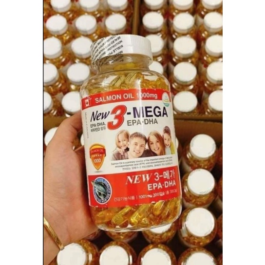 DẦU CÁ OMEGA3 HÀN QUỐC, HỘP 300 VIÊN