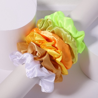 Dây buộc tóc KIDSBOWS vải lụa co giãn nhiều màu lựa chọn cho nữ