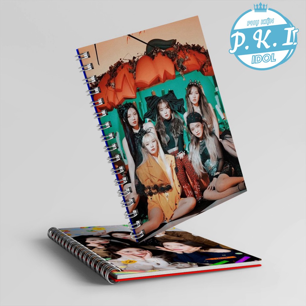Sổ Còng Notebook In Hình Nhóm Nhạc Red Velvet Siêu Dễ Thương 2021 - QUÀ TẶNG K-POP