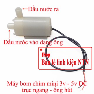 Máy bơm chìm mini 3v - 5v DC