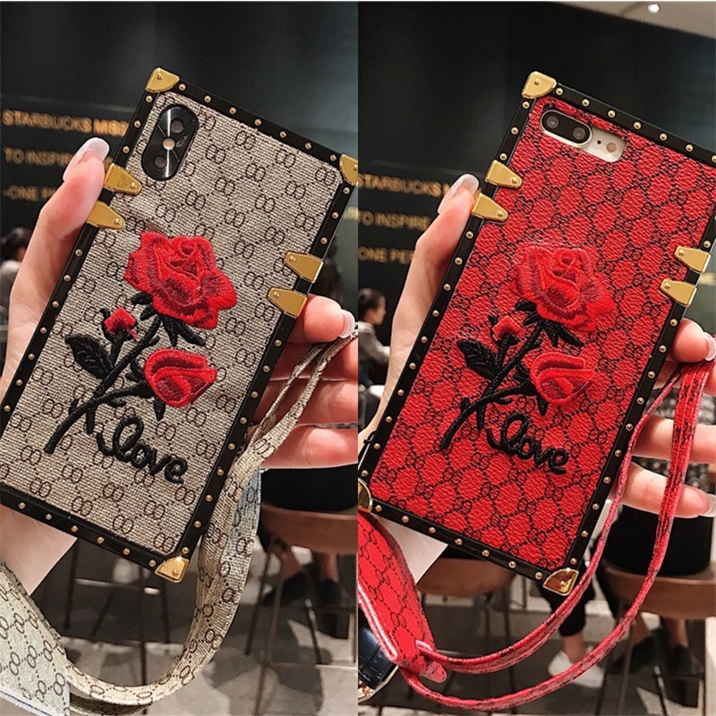 Ốp Điện Thoại Tráng Gương Đính Đá Hình Hoa Cho iPhone 13 PRO Max 12 PRO Max 11 PRO Max 6 6S 7 8 Plus SE2020 X Xr Xs Max 12mini 13