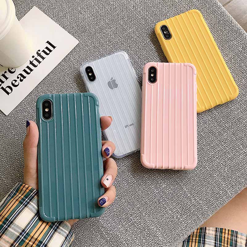 Ốp điện thoại bằng TPU mềm cho iPhone 11 XS MAX XR 8 7 6s Plus