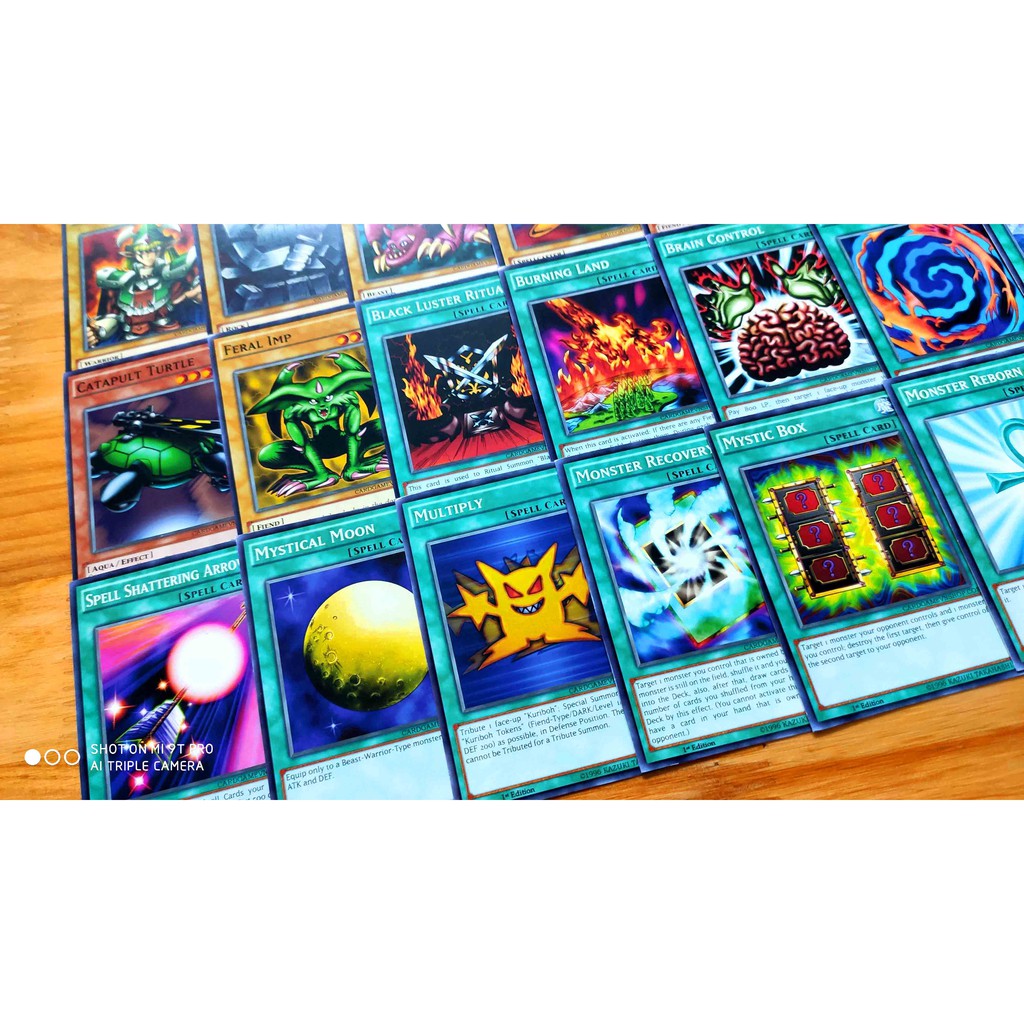 Bài Yugioh ❤️FREESHIP❤️ Thẻ bài Yugioh Exodia Legendary deck 42 lá