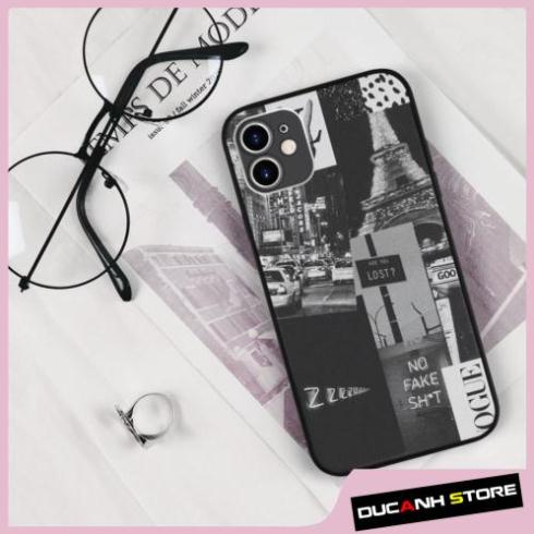 Ốp Lưng SAMSUNG hình night in paris collage art op art cute mềm  cho các dòng iPhone PAP20210798