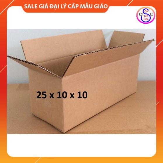 💎FREESHIP💎 Bộ 10 Thùng Carton 25x10x10 Cm