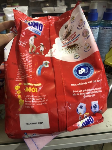 Bột giặt omo 1,2kg mới