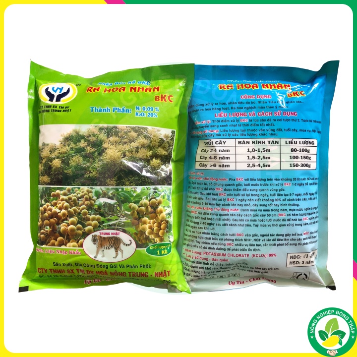 Phân Bón Rễ RA HOA NHÃN BKC