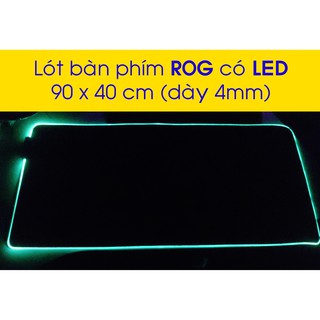 Pad lót bàn phím ROG LED RGB (90x40x0.4mm)